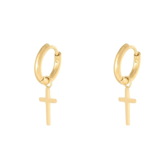Oorbellen cross