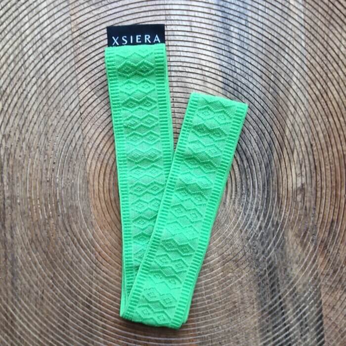 Handdoek elastiek green