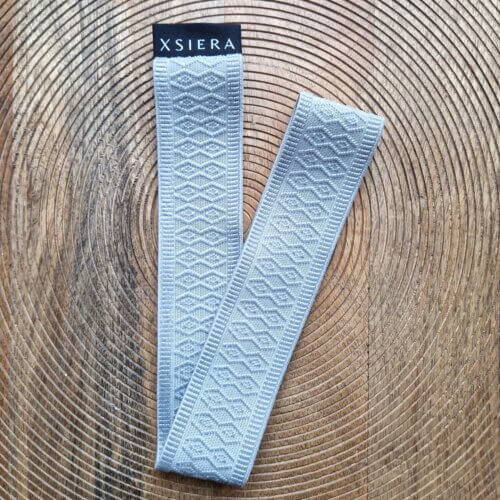 Handdoek elastiek grey