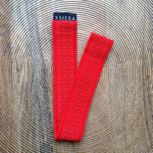 Handdoek elastiek rood