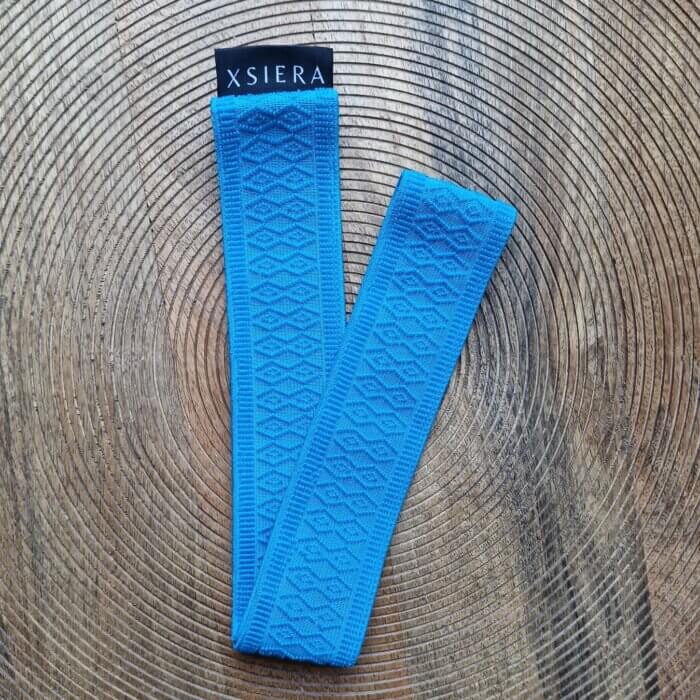 Handdoek elastiek turquoise