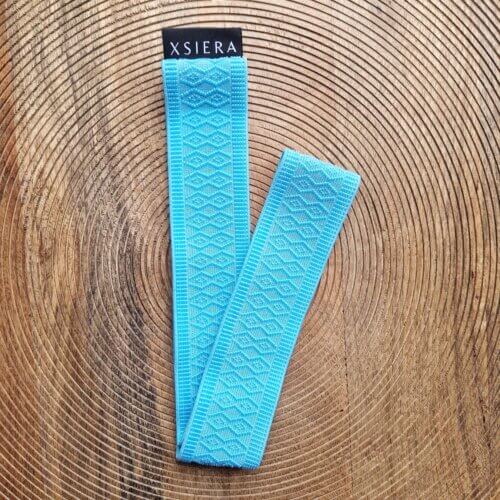 Handdoek elastiek - light blue