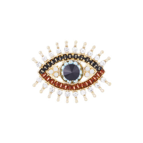 Broche spelt charming eye XSIERA