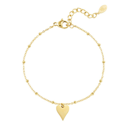Armbandje met hartje