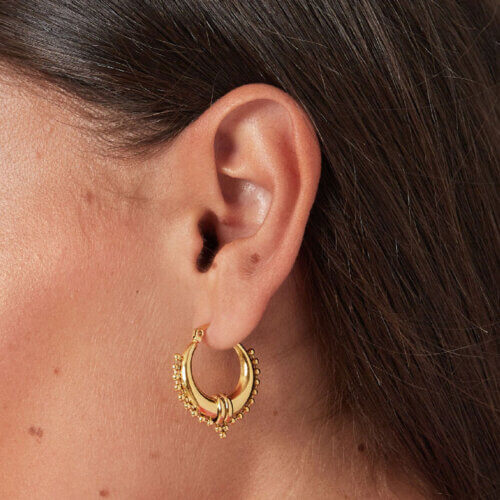 Oorbellen saraswati goud